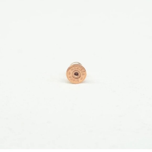 100% Hermes Pop H Mini Enamel Stud Earrings - Picture 6 of 11